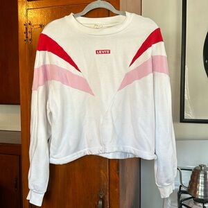 Levi’s Cropped Sweatshirt Size Small
